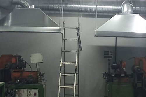 Davlumbazlı Spiro Borulu Havalandırma