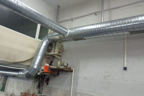 Yuvarlak Spiro Hava Kanalı